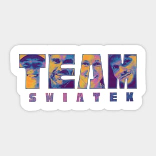 Team Swiatek Sticker